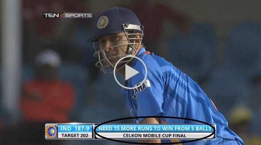 Dhoni The Finisher