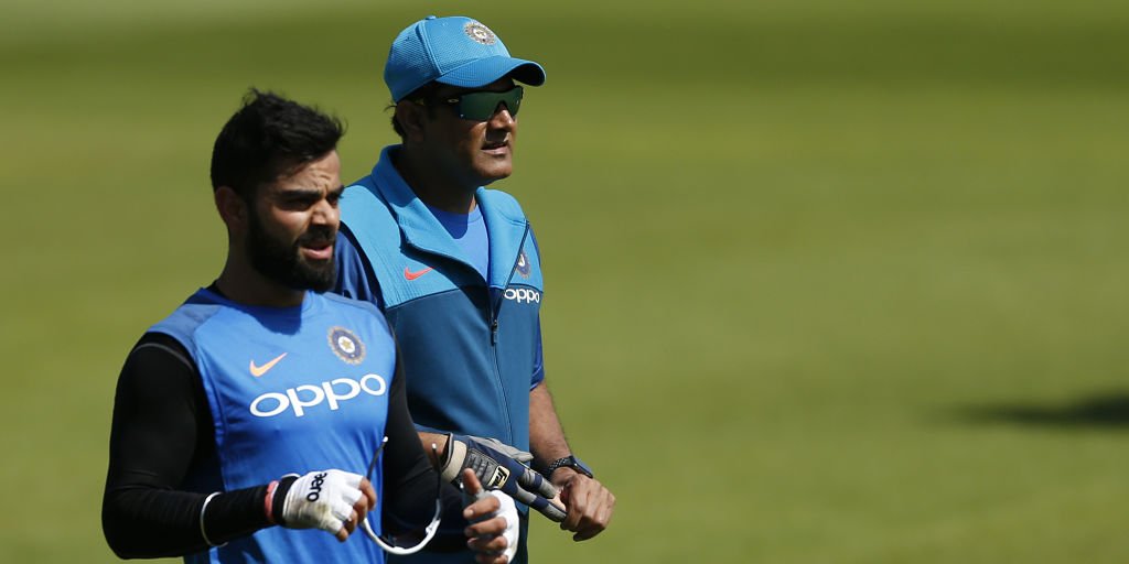 Kohli and Kumble