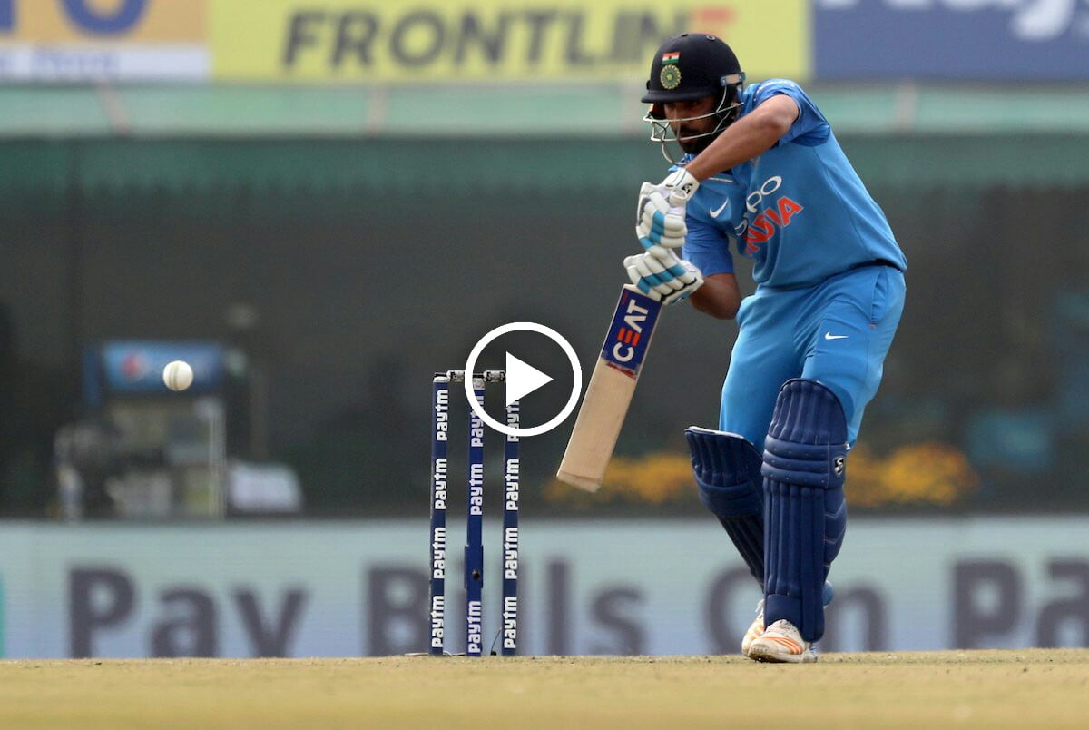 WATCH: Rohit Sharma's Effortless Six Over Mid-Wicket