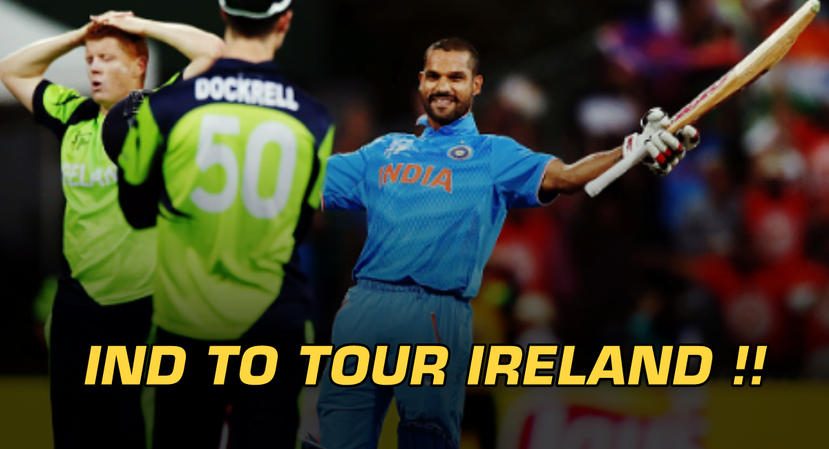 BCCI Announces India's Tour To Ireland