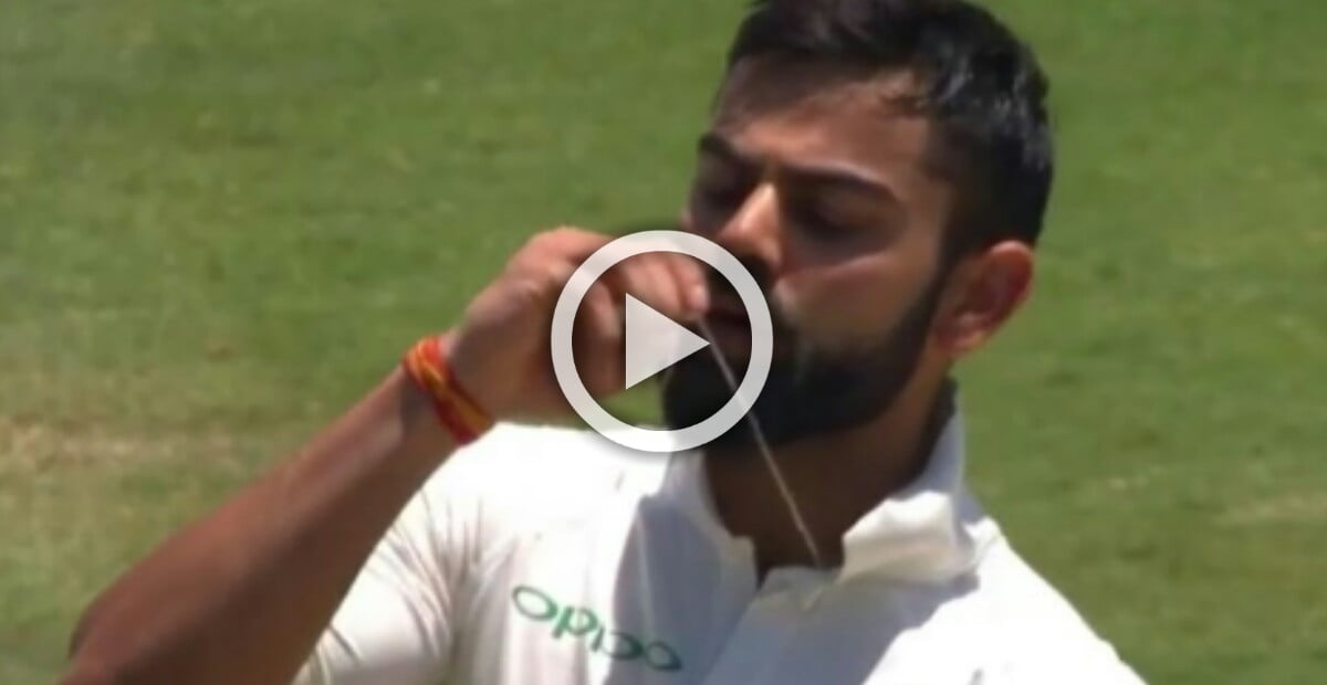 Watch Virat Kohli Kisses His Wedding Ring After Scoring 150 