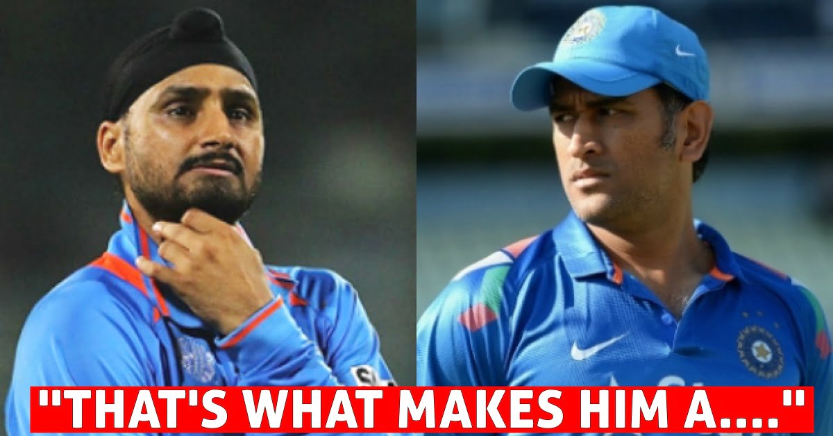 Harbhajan Singh Praised MS Dhoni For His Cricketing Mindset