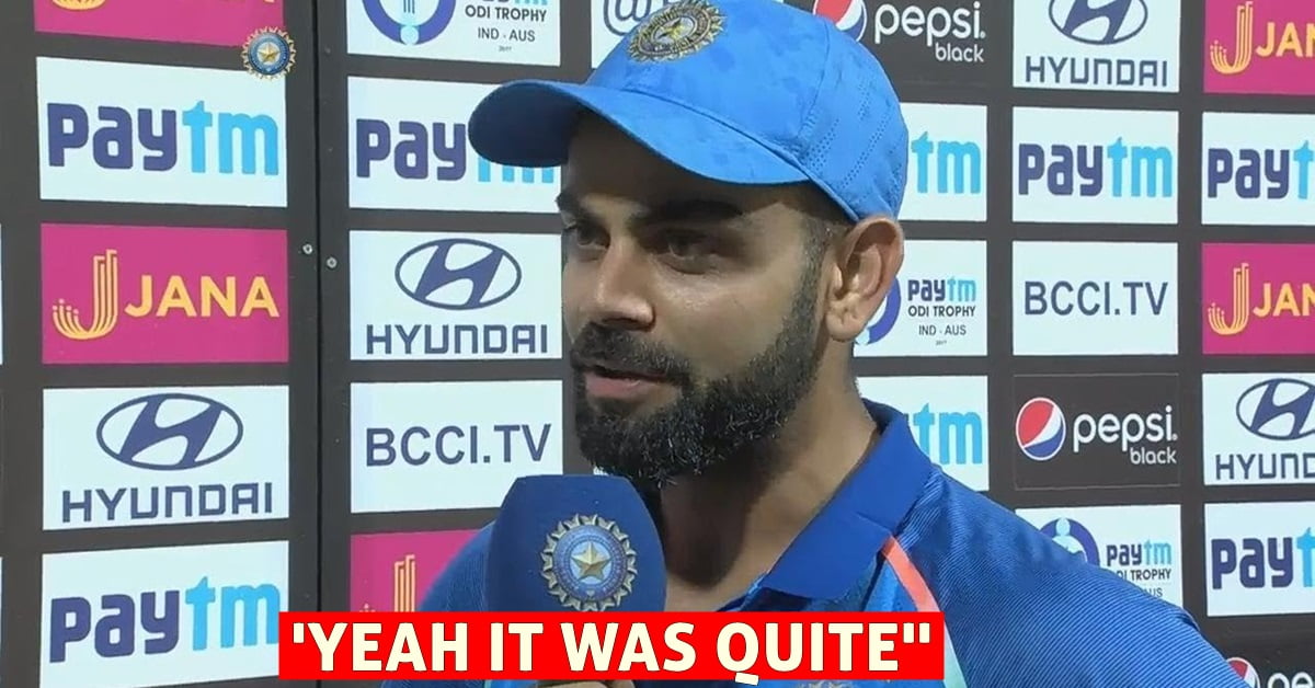 Virat Kohli Reveals The Calculation of Chasing Targets