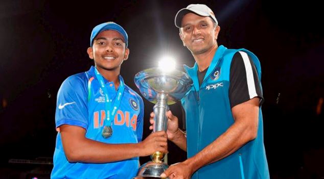 prithvi shaw jersey number