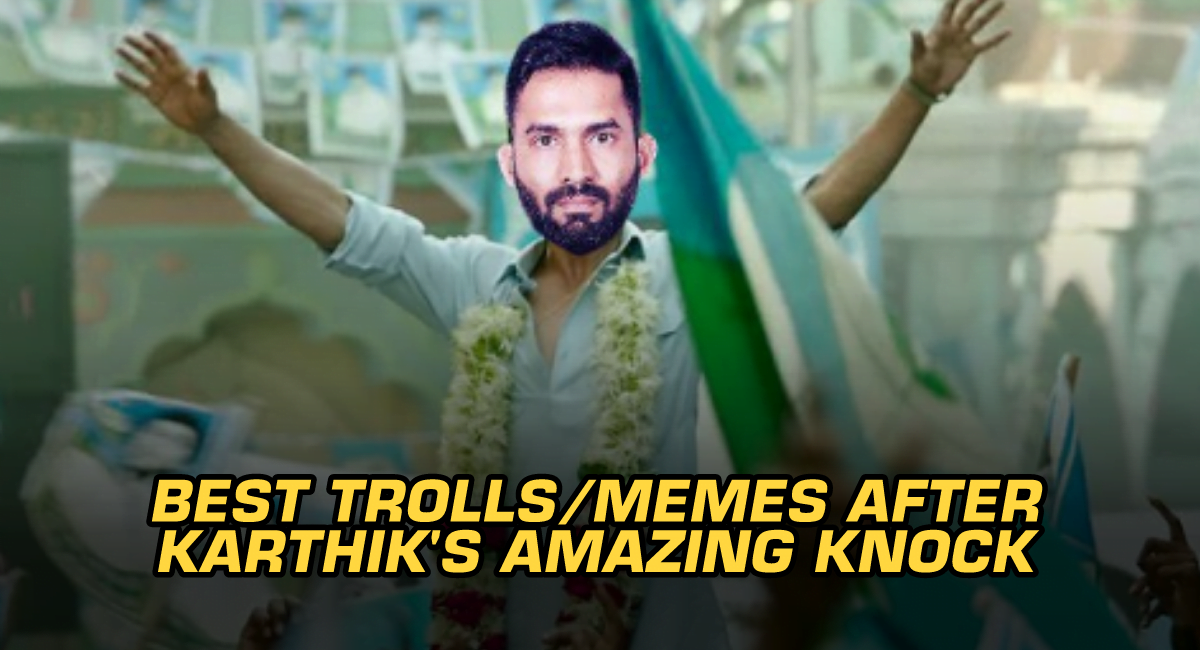10 Best Trolls And Memes Took Rounds On Social Media After Dinesh Karthiks Exploits