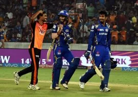 Mayank Markande and Jasprit Bumrah