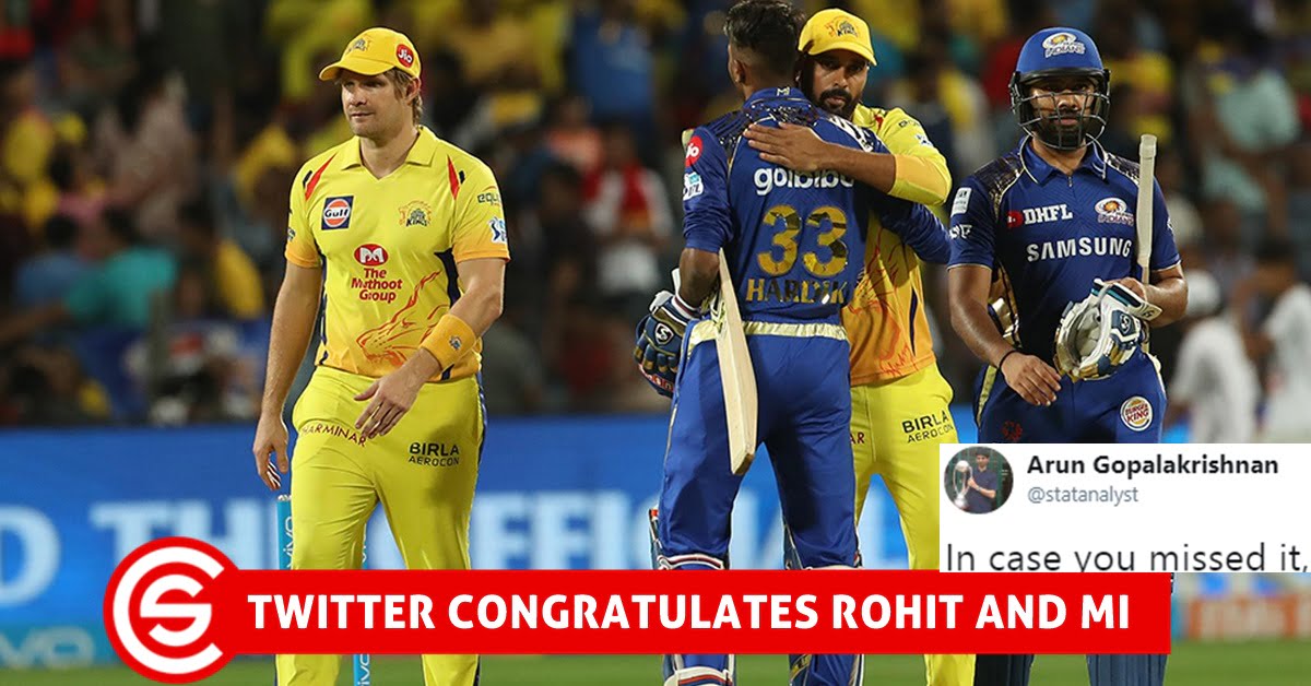 Ipl 2018 Match 27 Csk Vs Mi Twitter Reactions