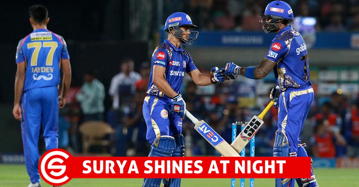 Mid Innings Match Rr Vs Mi Surya Kumar Shines Before Archer Show