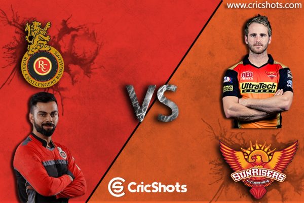 IPL 2018: Match 51 (RCB vs SRH) - Stats Preview