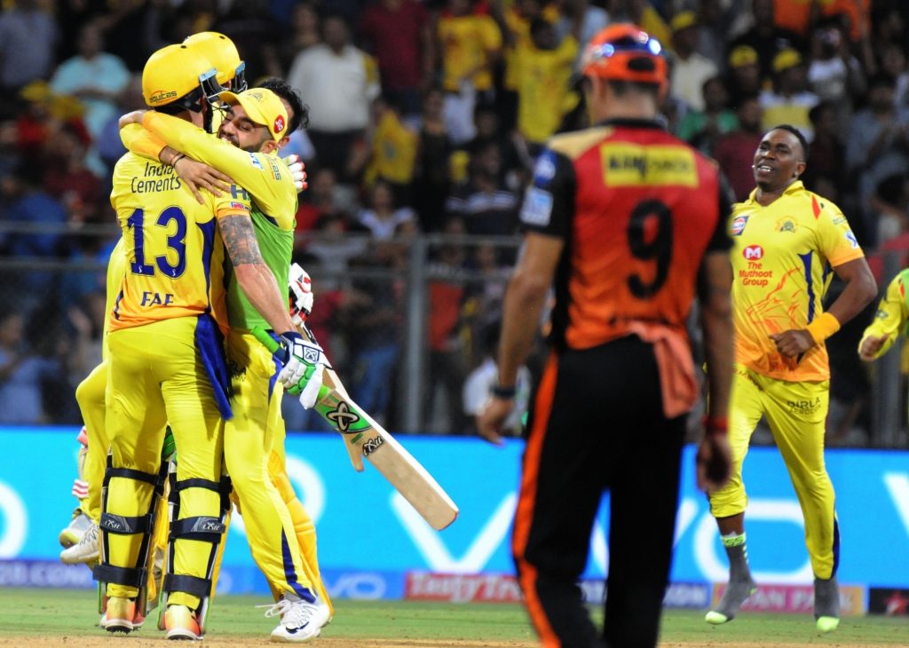Image result for csk after srh win