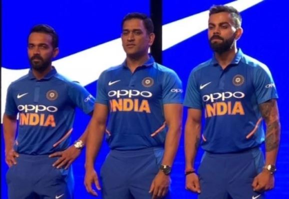 Team India Launches New ODI Jersey 