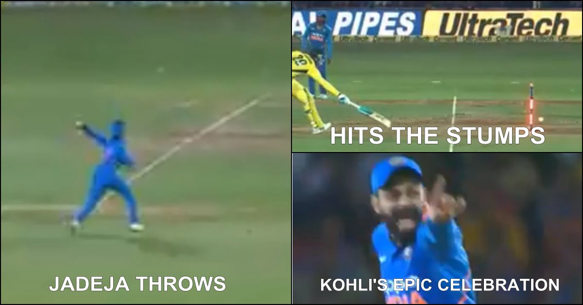 WATCH - Brilliant Run-out Pulled Out By Ravindra Jadeja