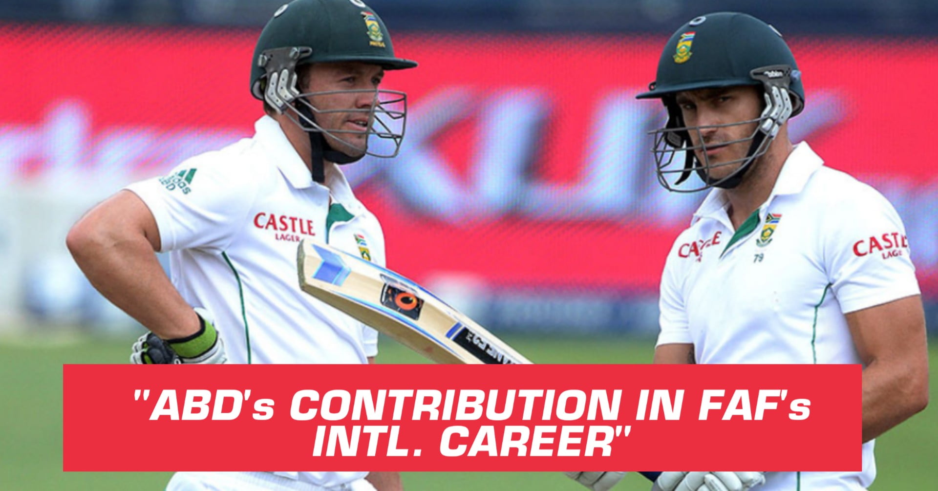 When AB de Villiers Barred Faf du Plessis From Going The Kolpak Way
