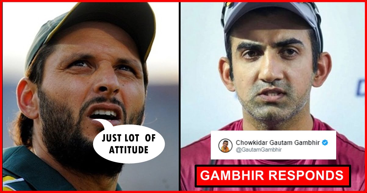 Shoaib Akhtar Gautam Gambhir Twitter Feud Latest Update News