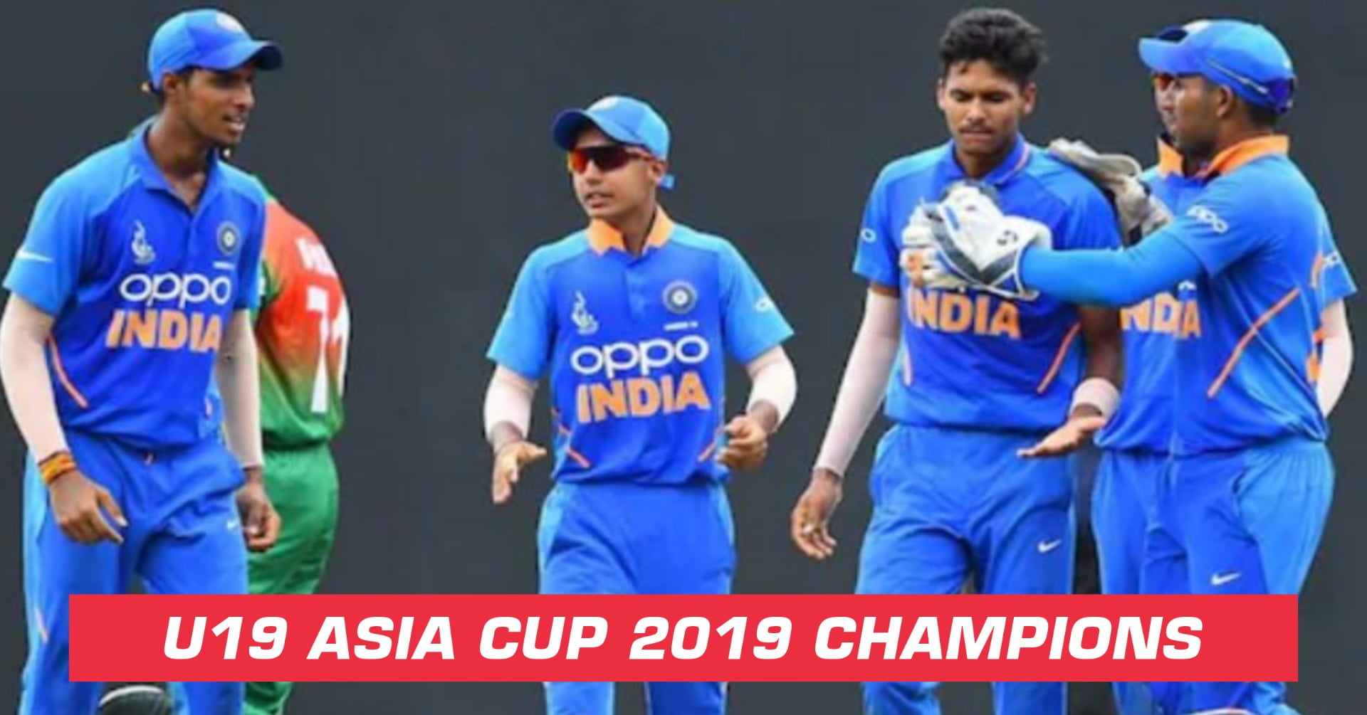 India U19 Wins The Asia Cup Title by Defeating Bangladesh