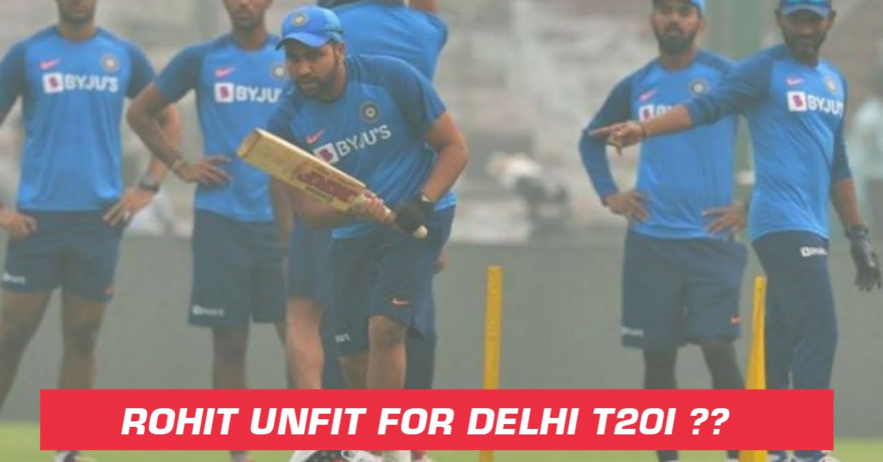 Rohit Sharma Suffers Injury During Practice In Delhi?