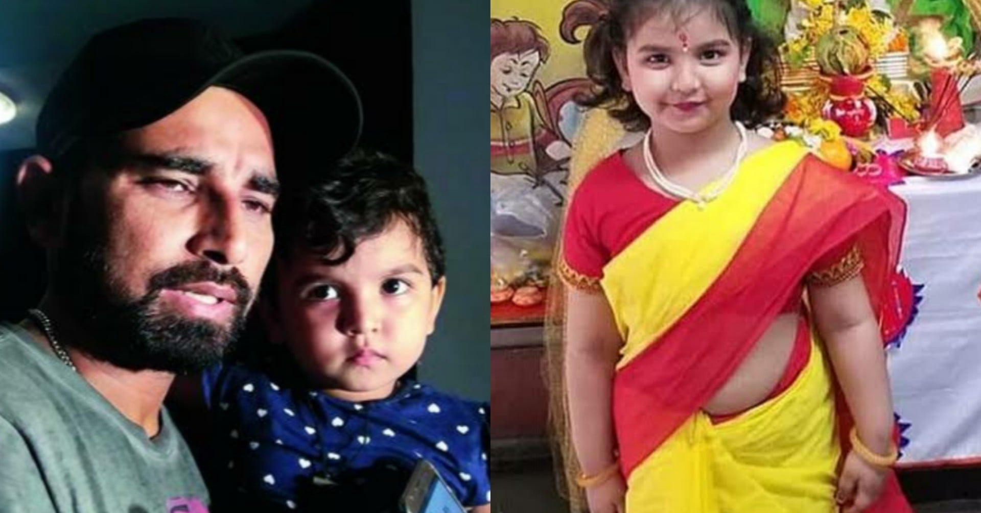 Mohammed Shami Shares An Adorable Picture Of His Daughter Wearing Saree