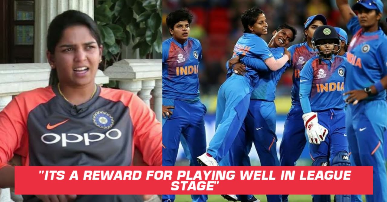 Veda Krishnamurthy Speaks About India's Final Spot