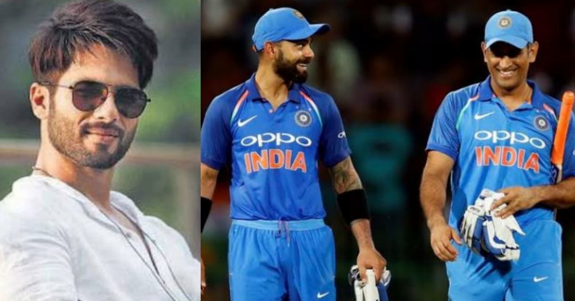 Shahid Kapoor Draws Hilarious Comparison Between Dhoni And Kohli