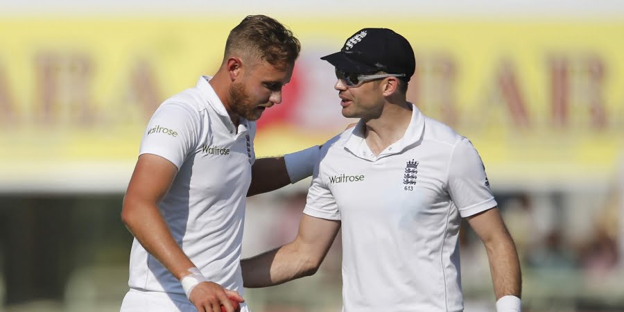 james anderson and stuart broad