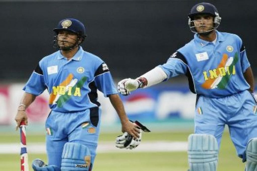 Sachin Tendulkar and Sourav Ganguly