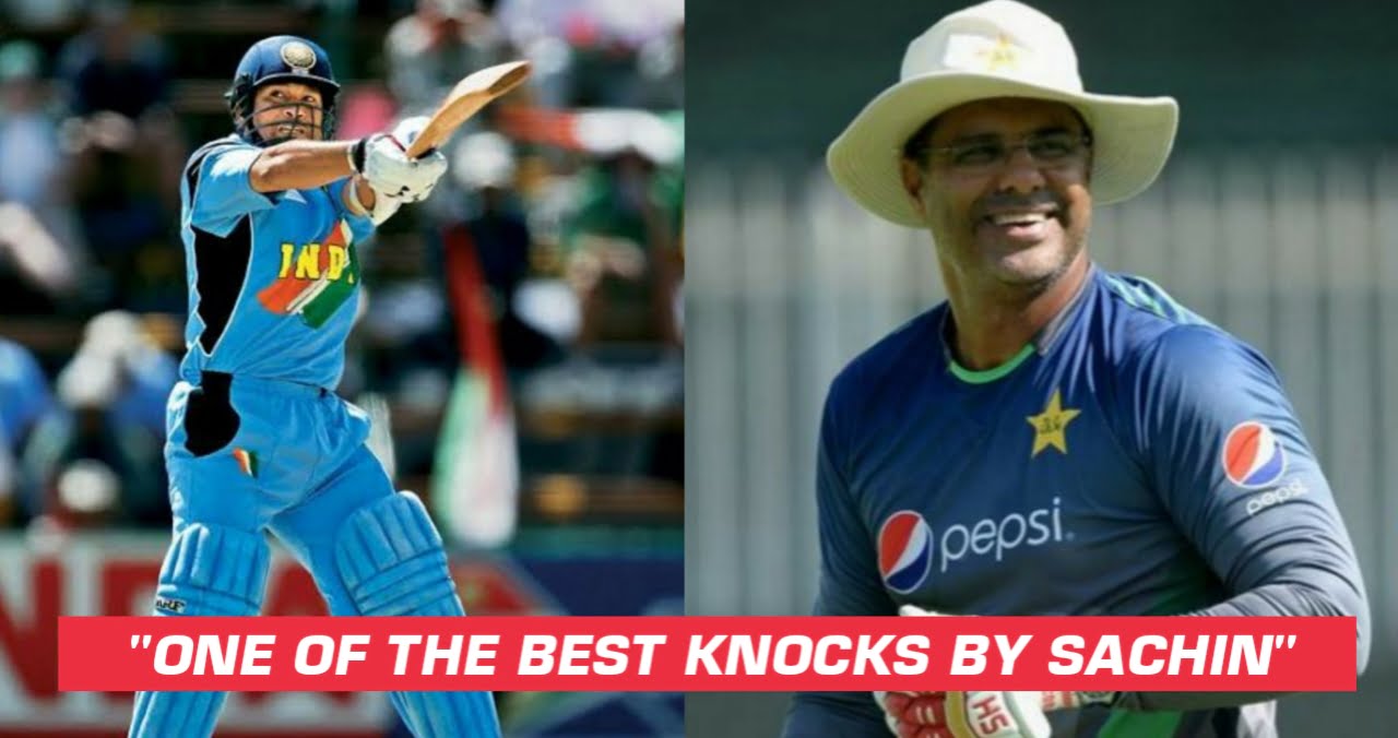 Waqar Younis Recalls Sachin Tendulkar's Knock In 2003 WC