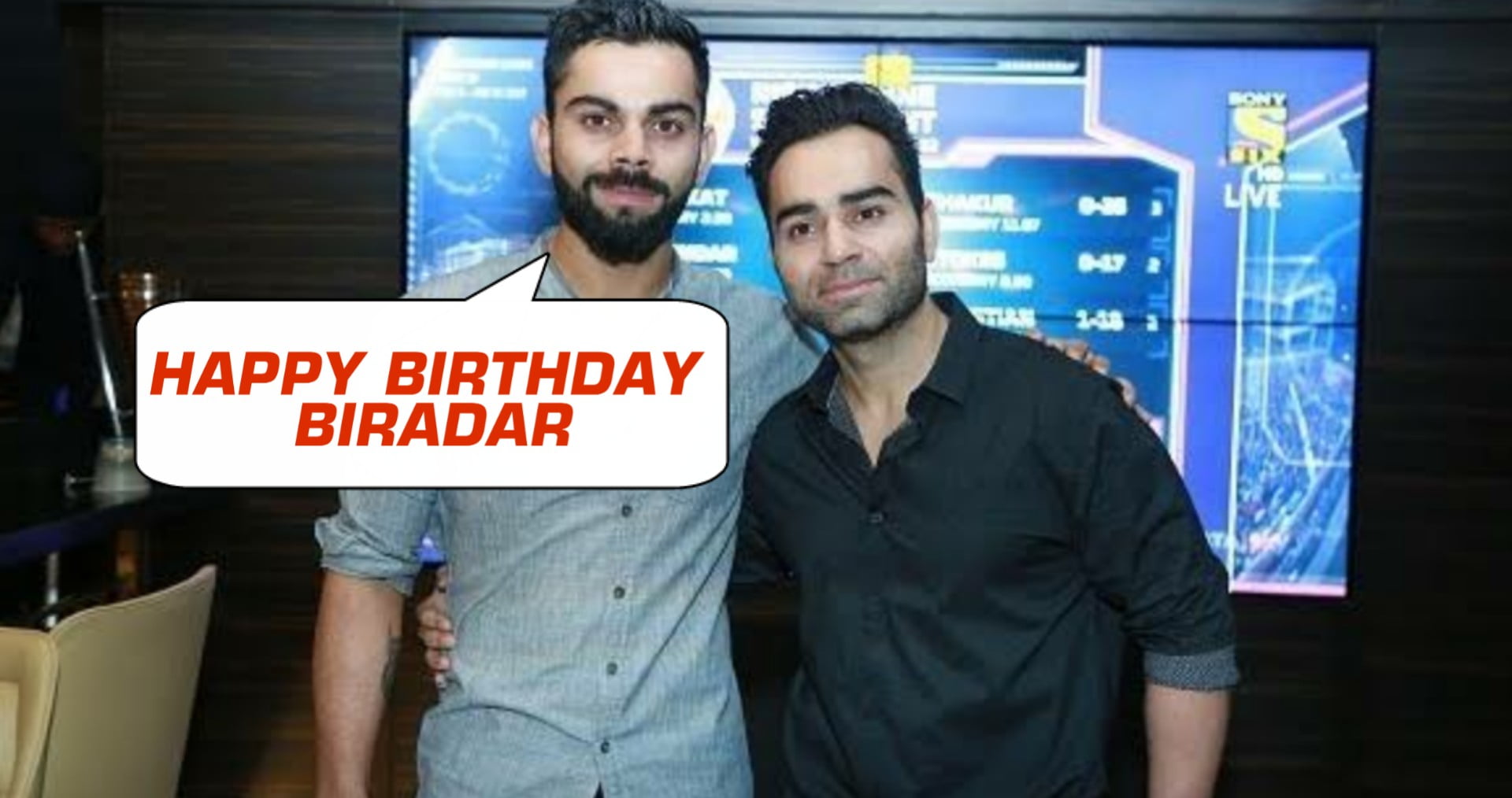 Virat Kohli Comes-up With Hilarious Birthday Wish For His ...