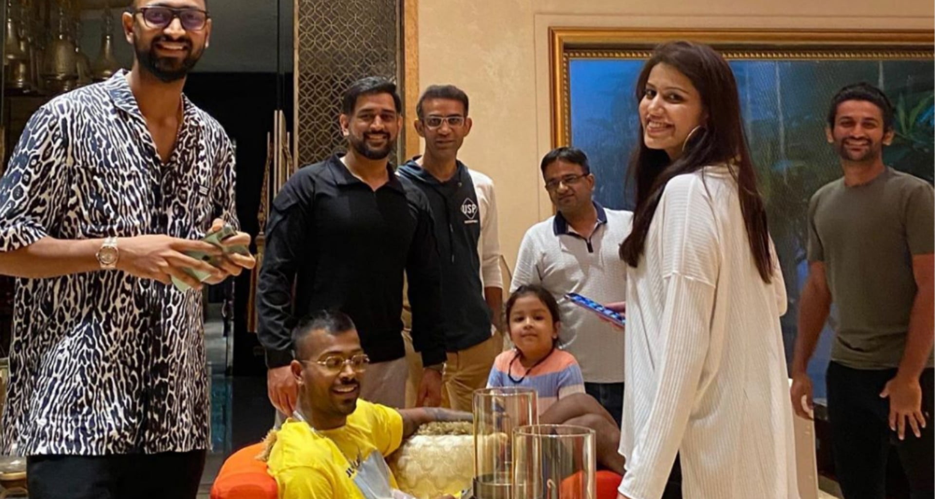 Sakshi Dhoni Shares The Picture Of MS' Birthday With Hardik