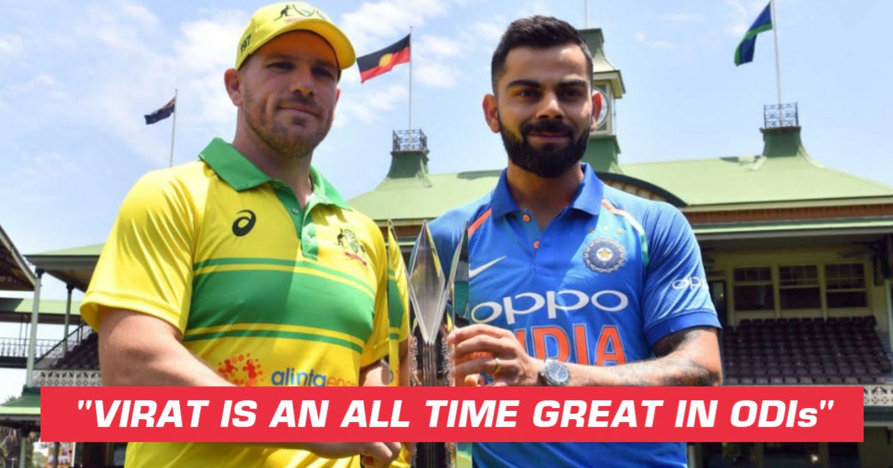 Aaron Finch Feels Virat Kohli Is The Best ODI Player In Modern-day Cricket
