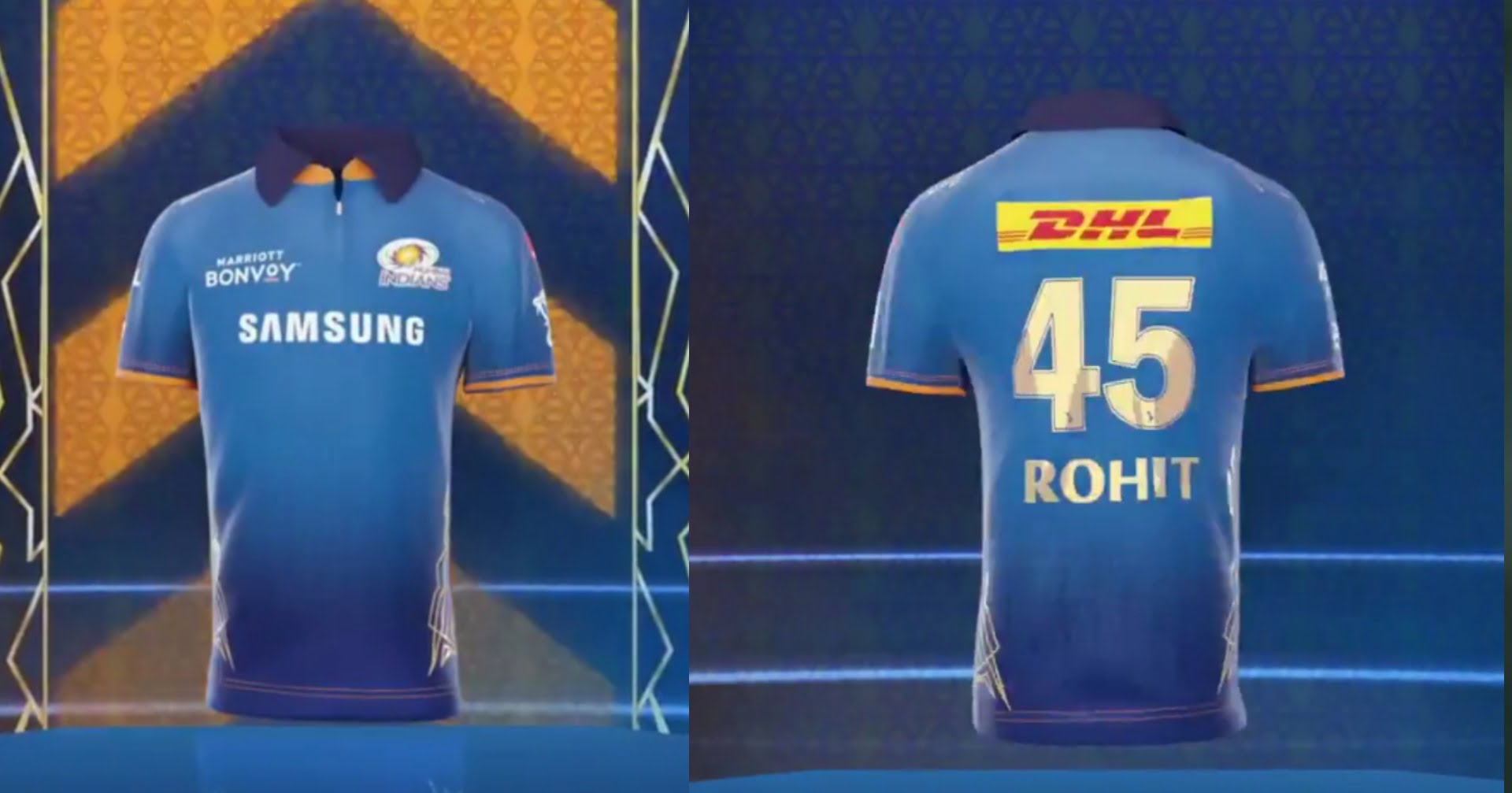 Mumbai Indians Unveils Their Jersey For The Upcoming IPL Season