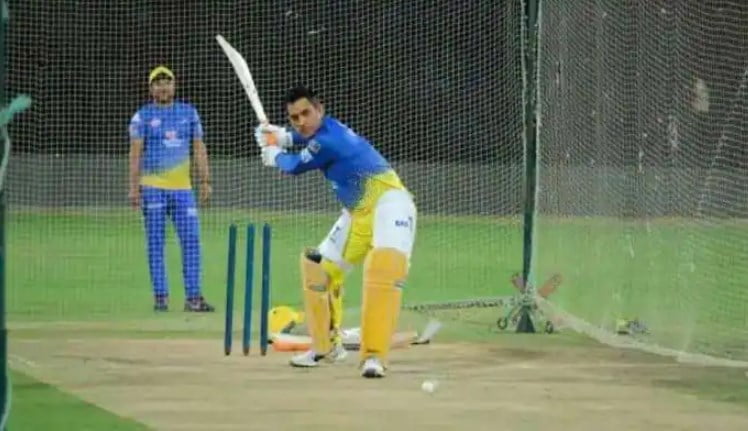 dhoni nets