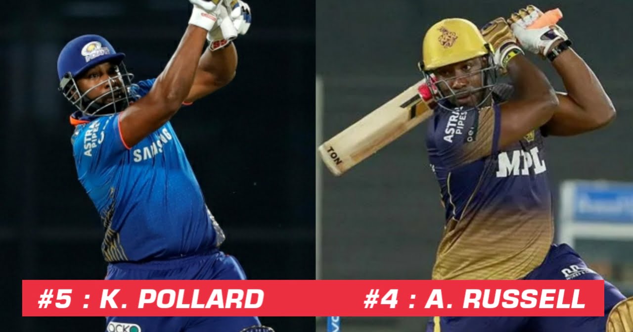 List Of Top 5 Sixhitters Of The Suspended IPL 2021