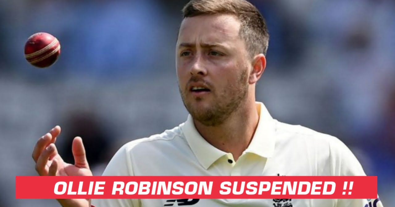 Ollie Robinson Gets Eightmatch Ban For His Old Tweets