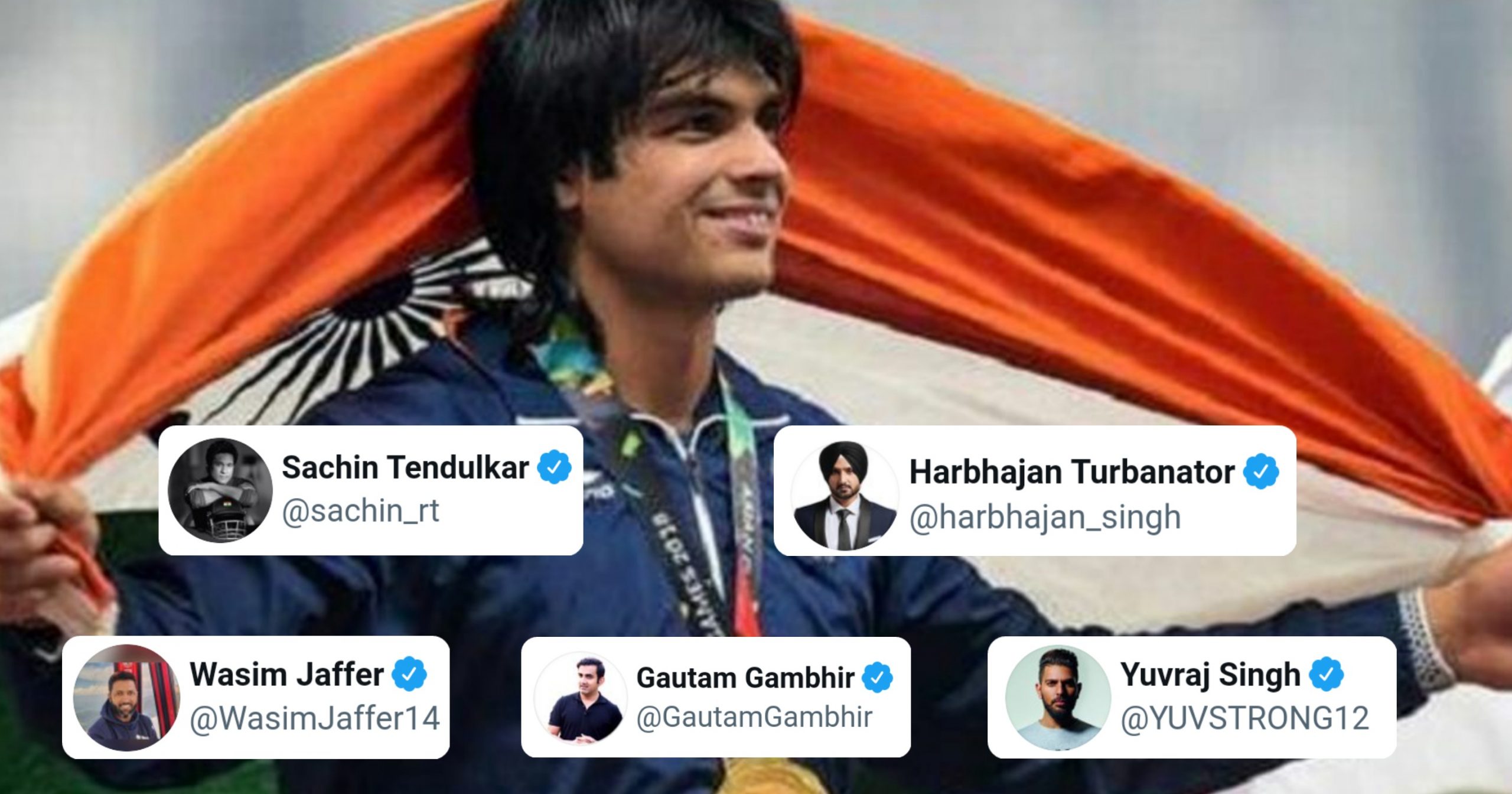 Indian Cricketers Salutes Neeraj Chopra For Winning Maiden Gold Medal 