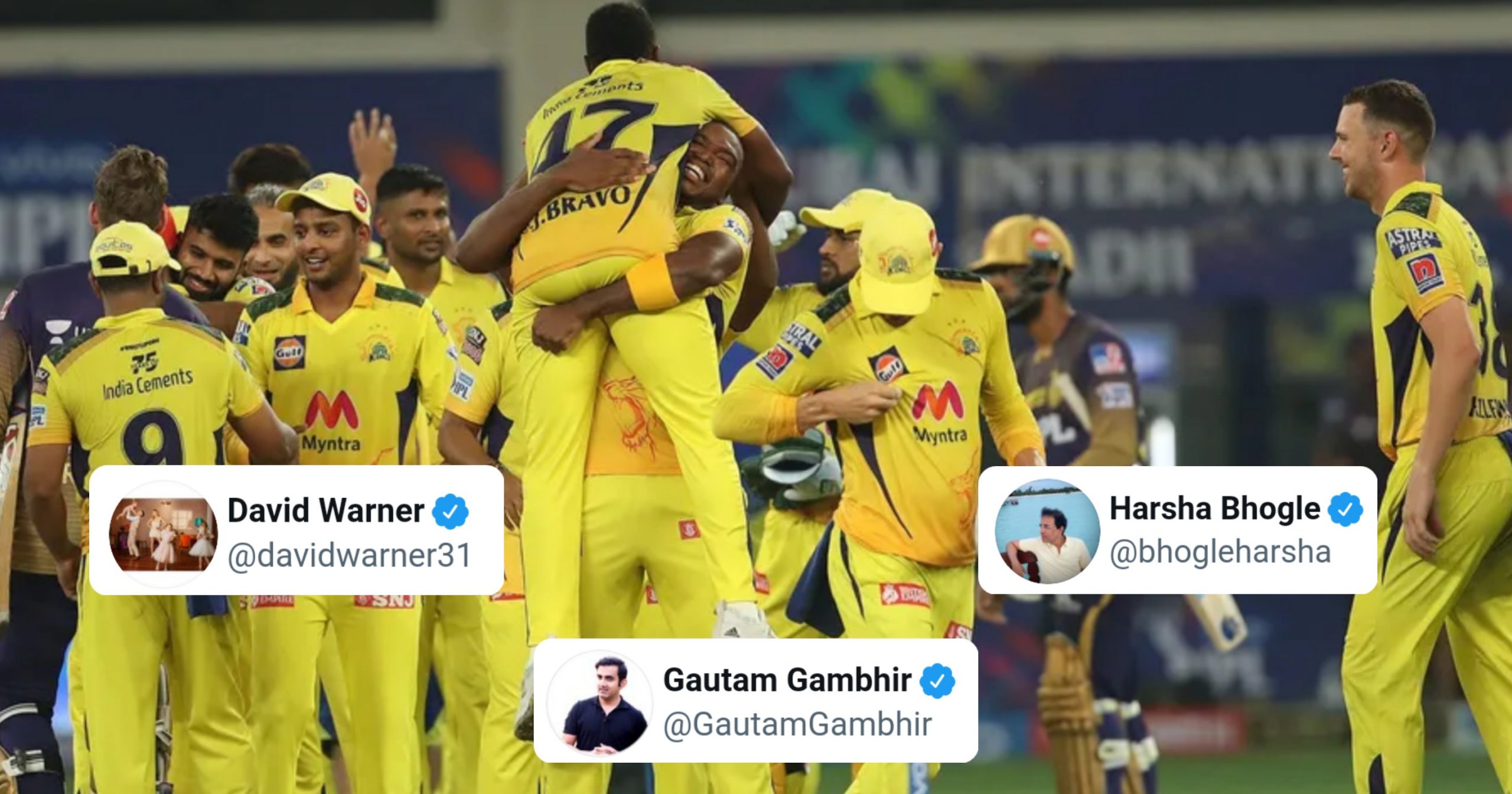 IPL 2021 Final CSK Bags Fourth IPL Title As KKR Collapsed, Twitter Reacts