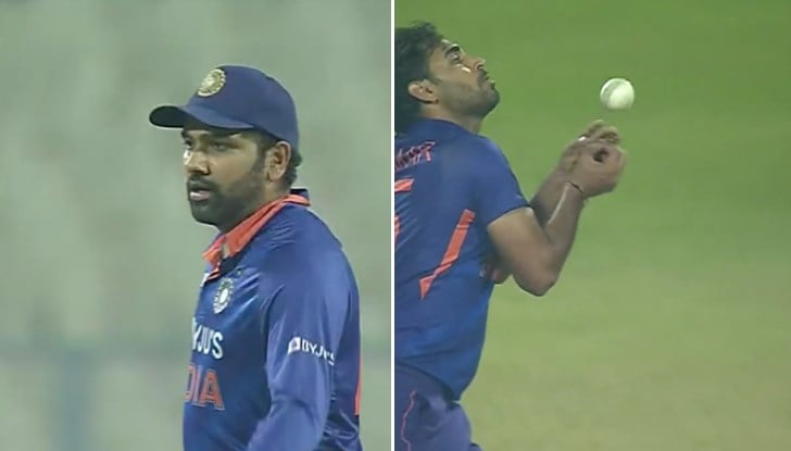 Indian Fans Were Shocked After Rohit Sharma Kicked The Ball In Frustration