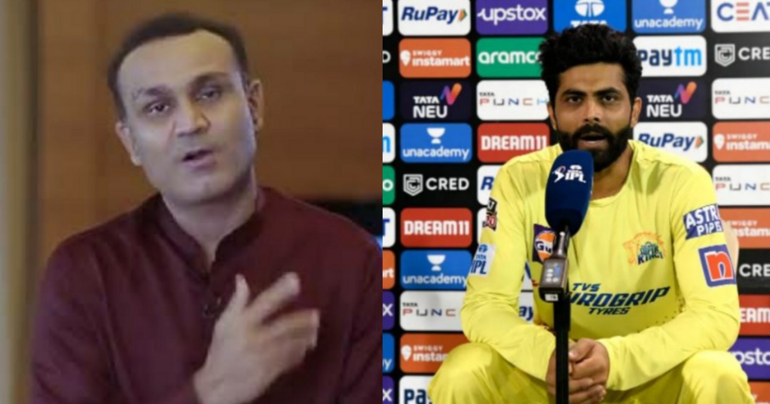 Virender Sehwag Gives An Advice To Ravindra Jadeja To Avoid Media