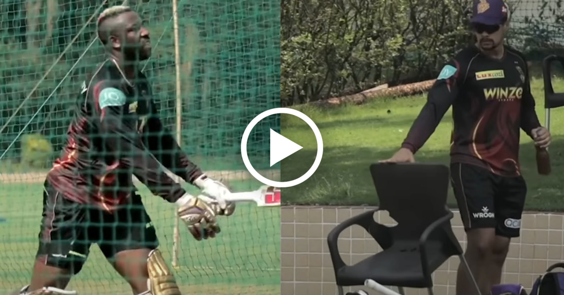 IPL 2022: Andre Russell Breaks Chair With A Six During Kolkata Knight  Riders Practice Session. Watch