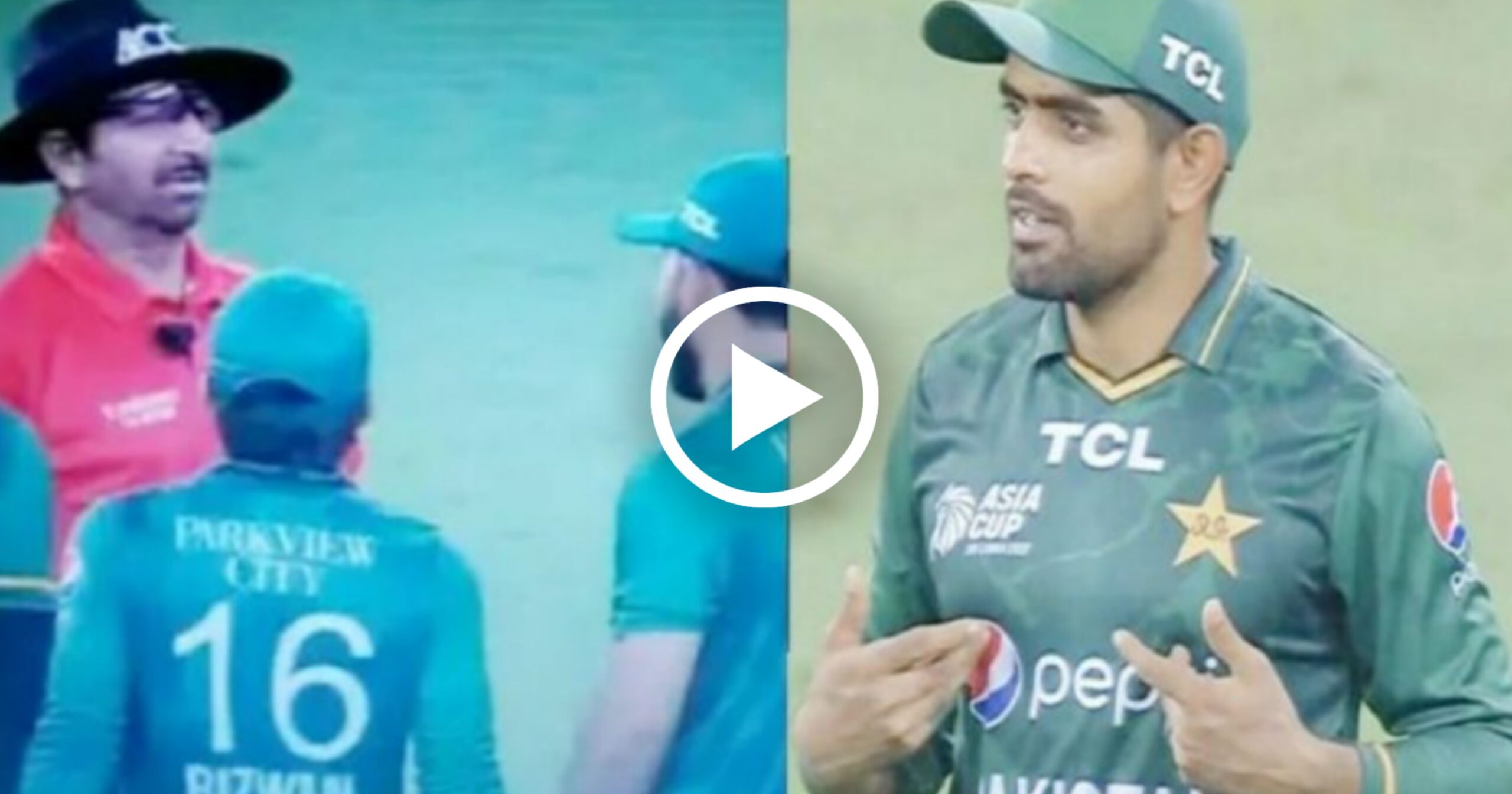 Babar Azam Got Angry At The Umpire For Taking Drs Without Confirmation