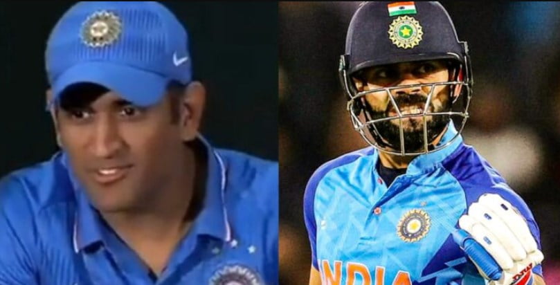 Old Video Of Ms Dhoni Gets Viral After Virat S Match Winning Fifty