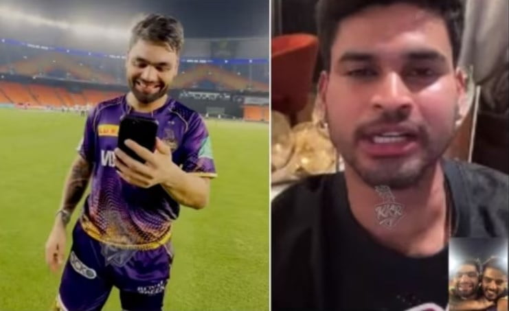 Shreyas Iyer Congratulated Rinku Singh On A Video Cal After His Heroics