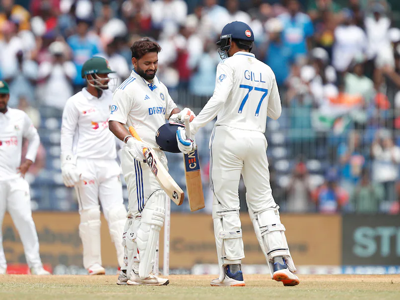 Shubman Gill and Rishabh Pant