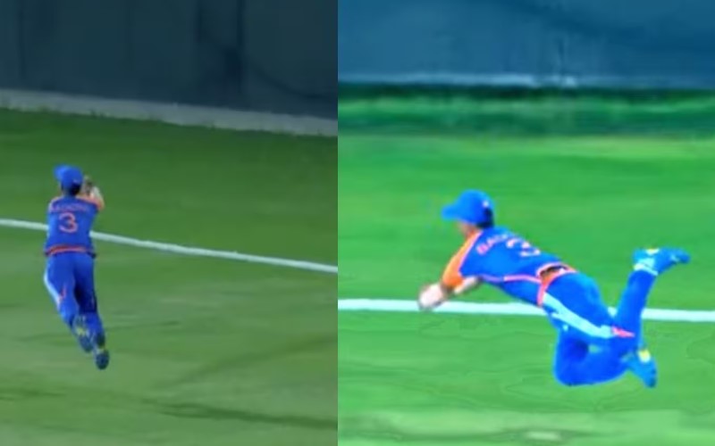 Ayush Badoni's Sensational Flying Catch Steals The Show In Emerging Cup