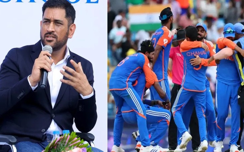 MS Dhoni Recalls India's Historic T20 World Cup 2024 Win 'Belief Till