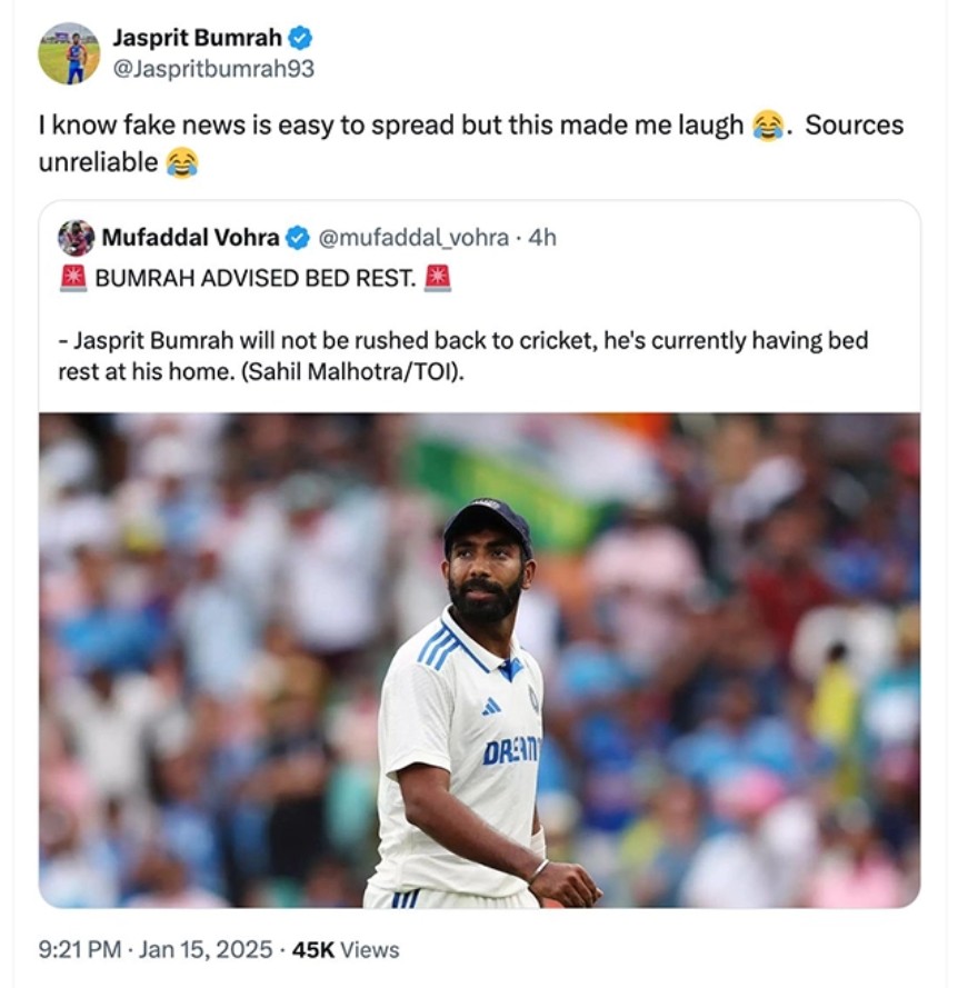 Jasprit Bumrah