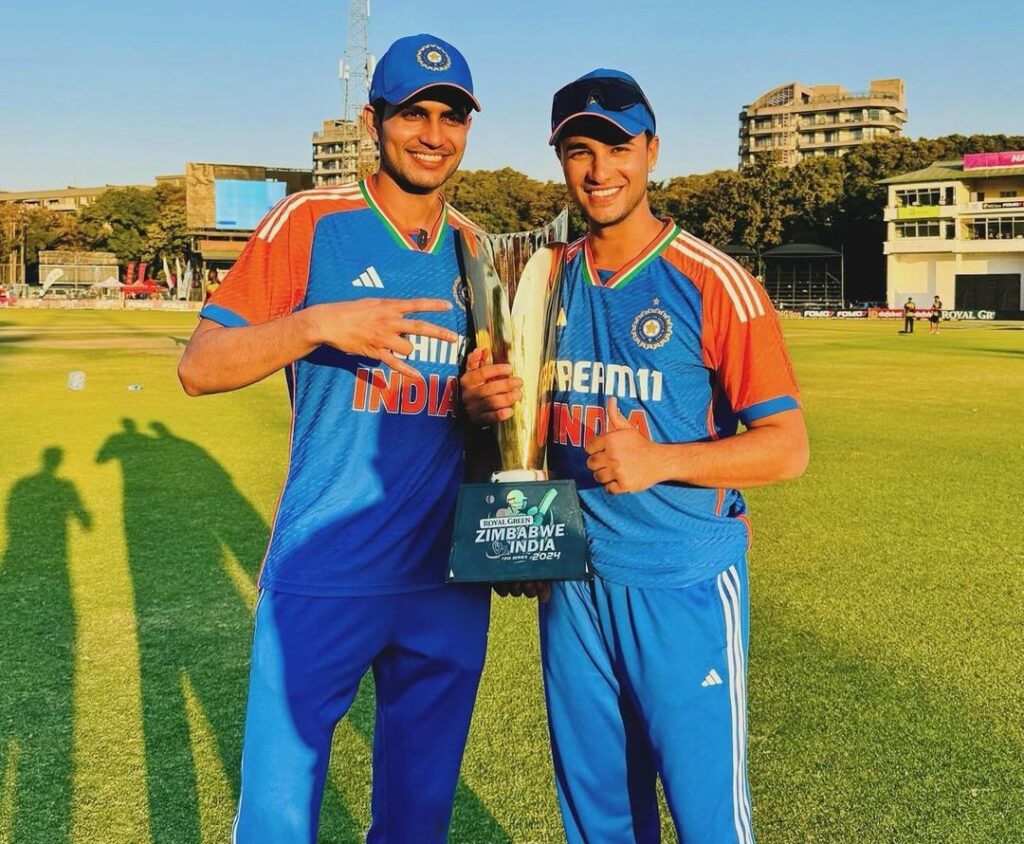 Shubman Gill and Abhishek Sharma