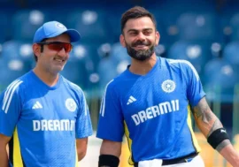 Gautam Gambhir and Virat Kohli
