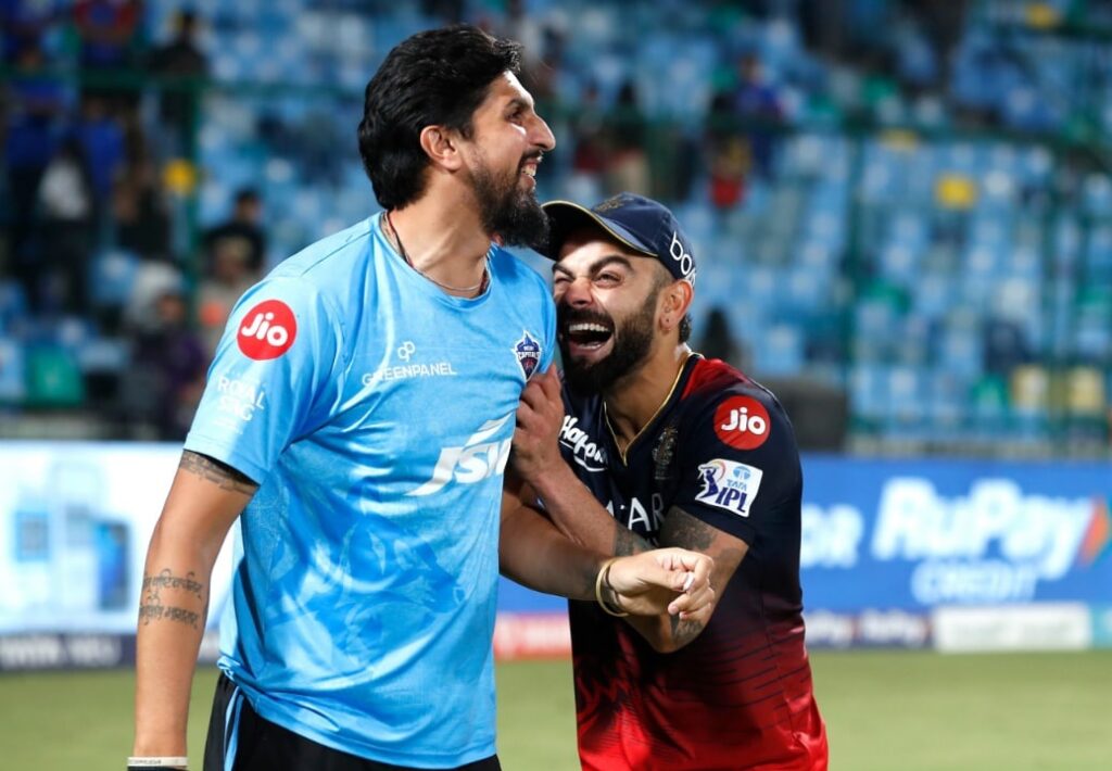 Ishant Sharma and Virat Kohli