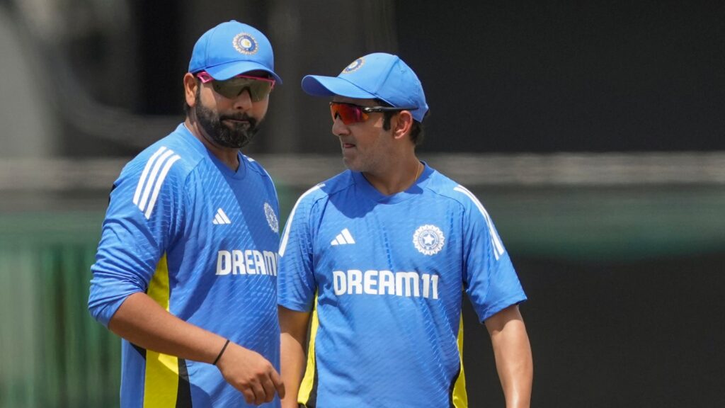 Gautam Gambhir and Rohit Sharma