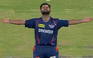 Rishabh Pant Marks IPL Century with Stunning Celebration Against RCB